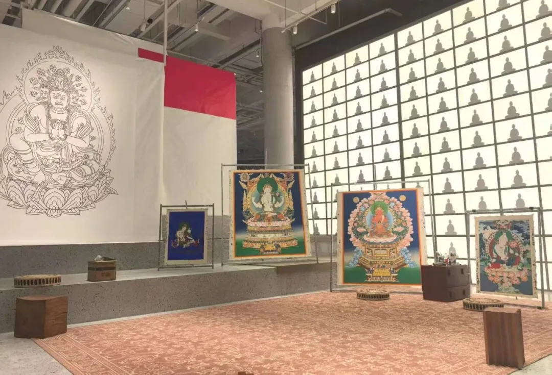 智谋纪Ai照明场景化解决方案又一重磅案例落地四川,喜马拉雅艺术展与时代科技的深情邂逅